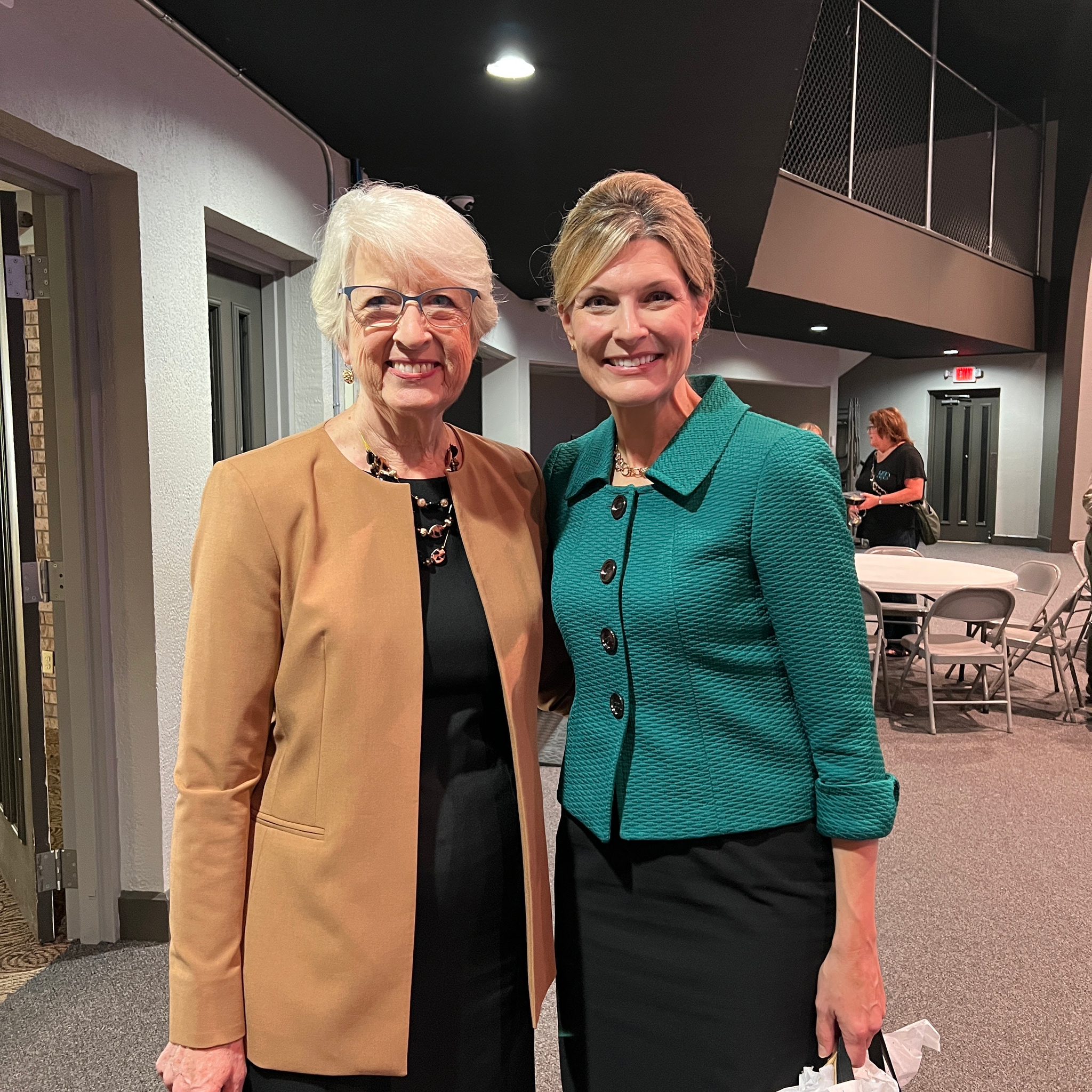 Pam with State Comptroller Elise Nieshalla